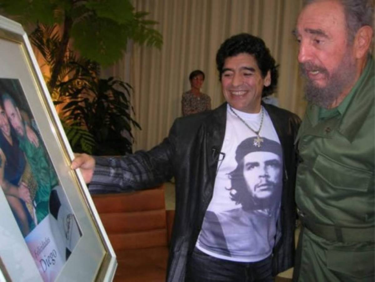 Aseguran que Fidel Castro le regaló una casa a Diego Maradona