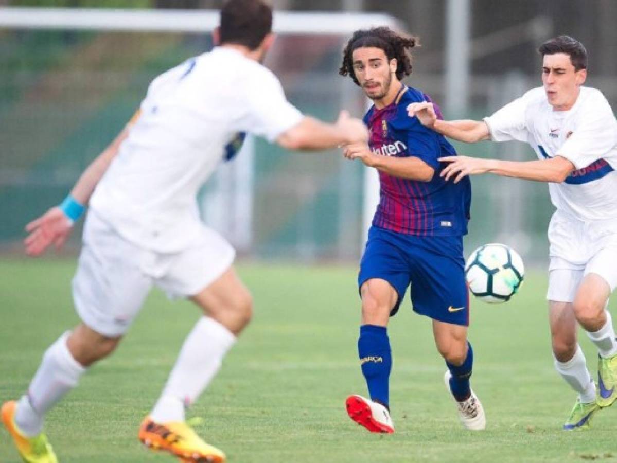 Así le fue al 'Choco' Lozano en su primer juego con el Barcelona B