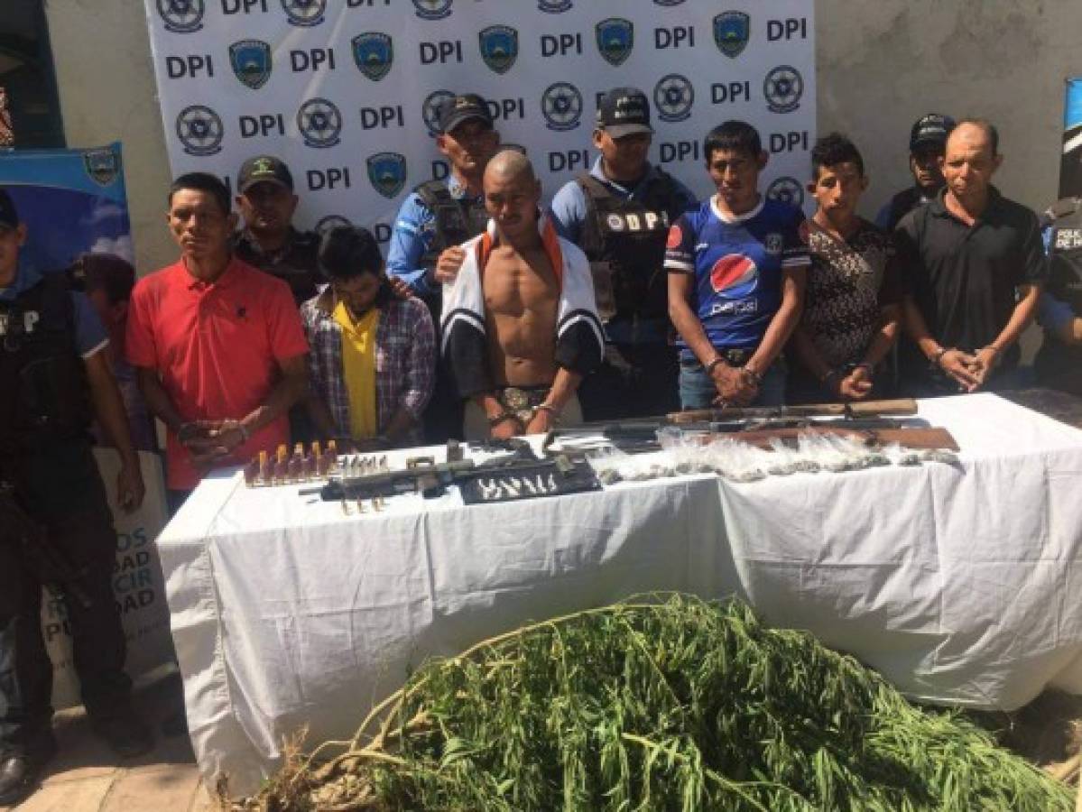 Honduras: Capturan a banda criminal 'El Sute” en Comayagua