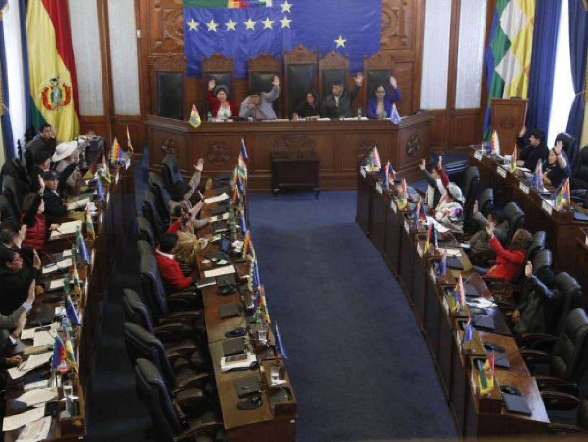 Congreso de Bolivia aprueba por unanimidad nuevas elecciones, sin Evo Morales