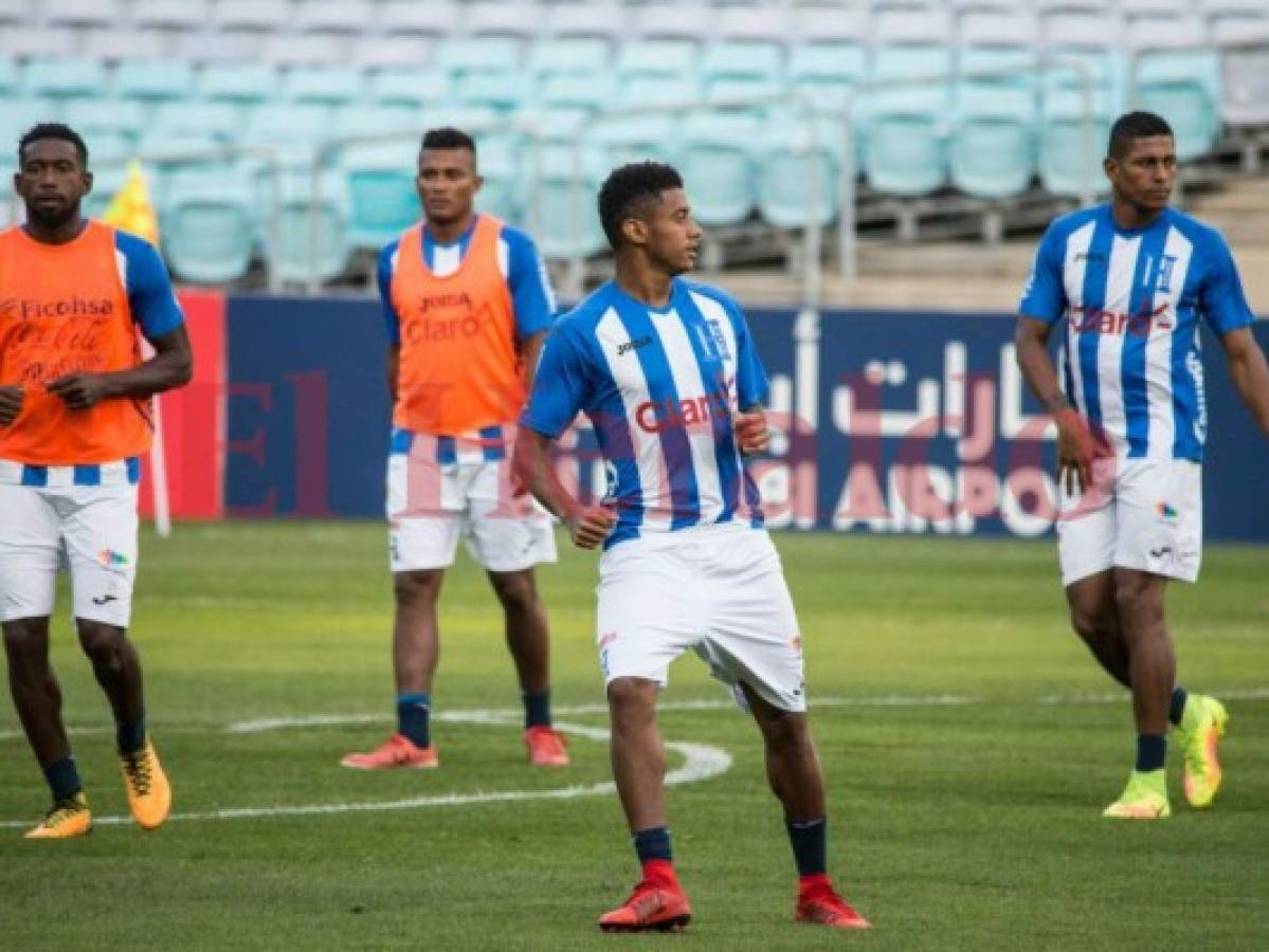 La Selección Nacional de Honduras realiza su primer entrenamiento en Sydney, Australia