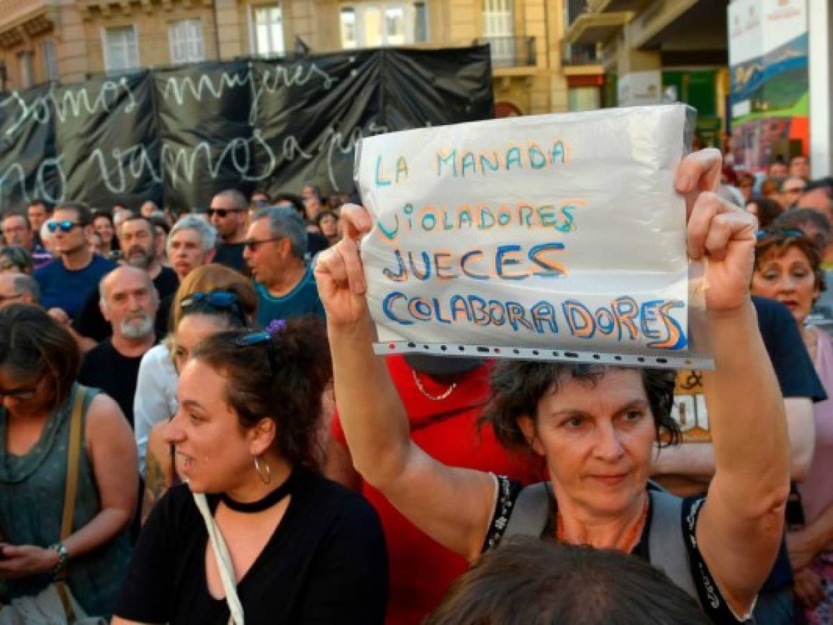 Protestas en España ante supuesta liberación de pandilla 'La Manada'