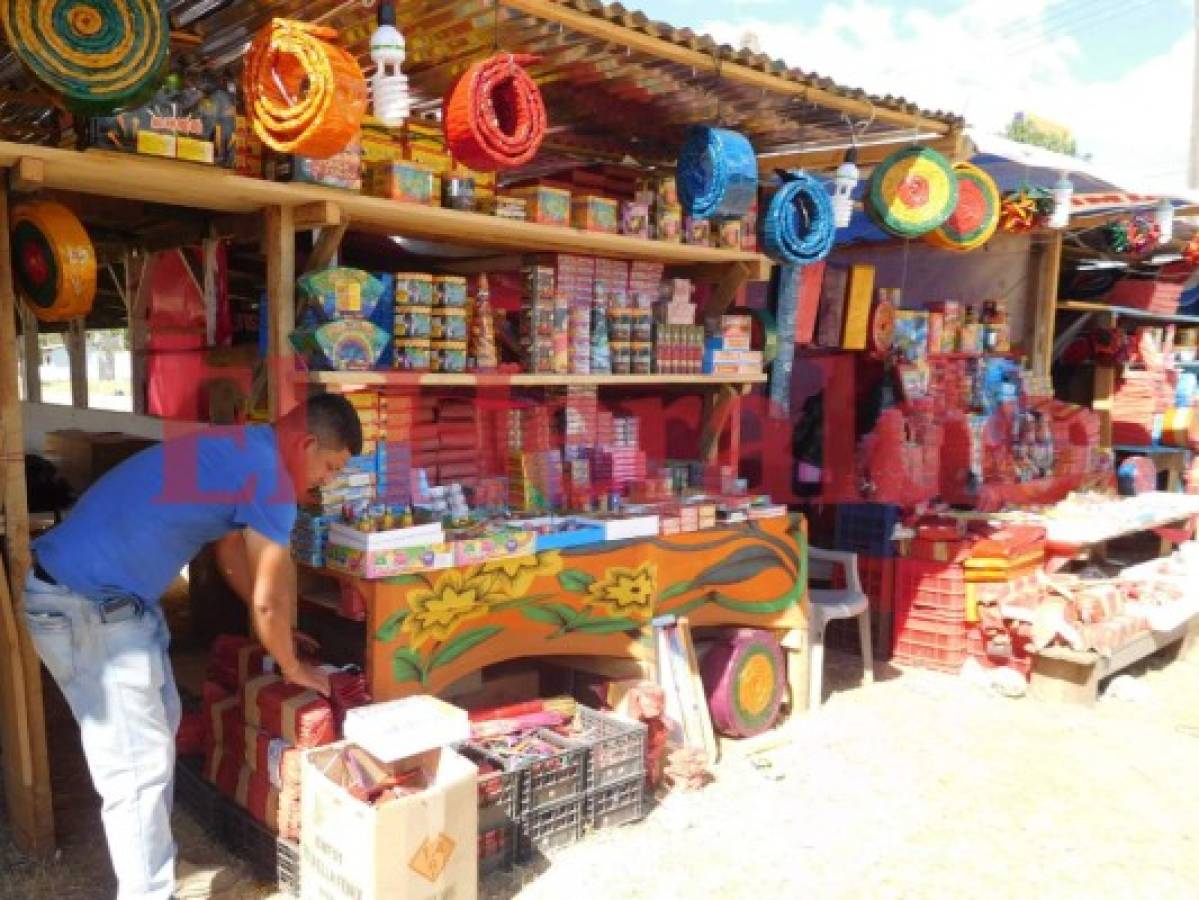 Bajo restricciones habrá venta de pólvora en Choluteca y Comayagua