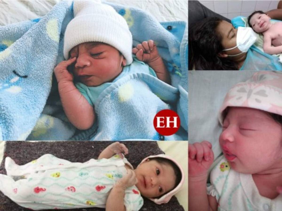 Dos niñas y un varón los primeros hondureños en nacer en el 2021
