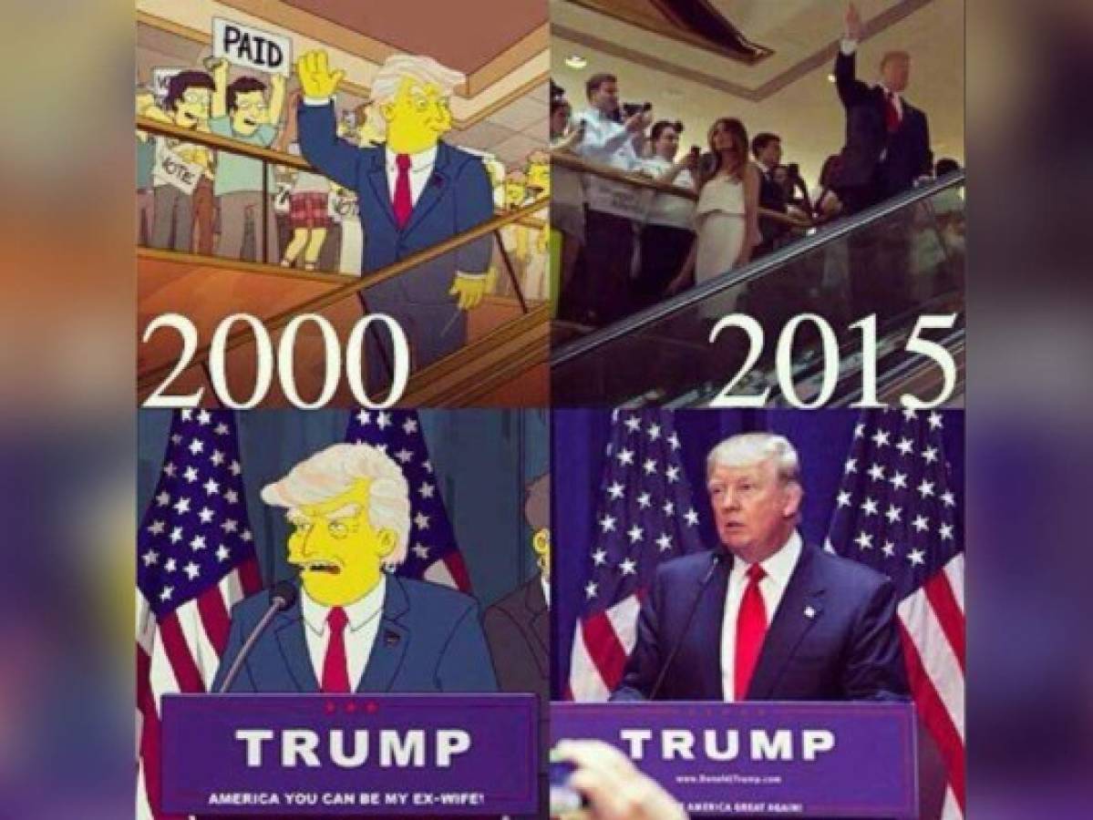 Los Simpson predijeron hace 16 años el triunfo de Donald Trump