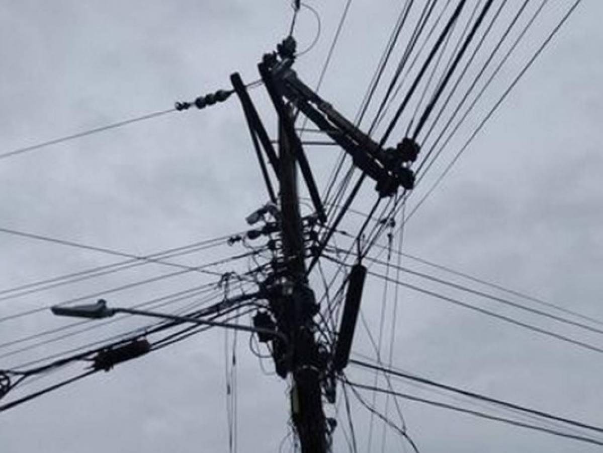 Zonas del Distrito Central y San Pedro Sula que no tendrán energía eléctrica el martes 23 de abril