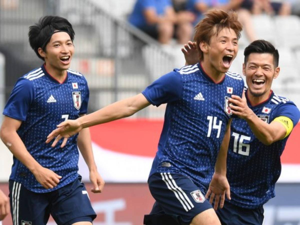 Japón golea a Paraguay 4-2 en la previa al Mundial de Rusia-2018