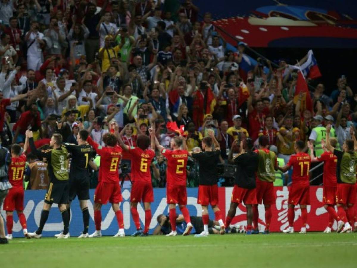 Bélgica explota, celebra 'una gesta' ante Brasil