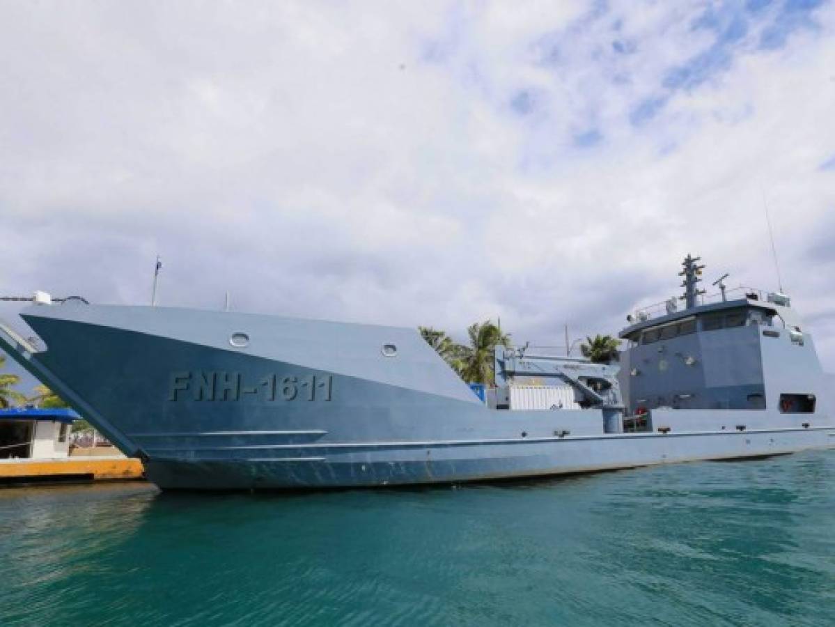 FOTOS: Así es el buque 'Gracias a Dios' que navega en alta mar rumbo a Honduras