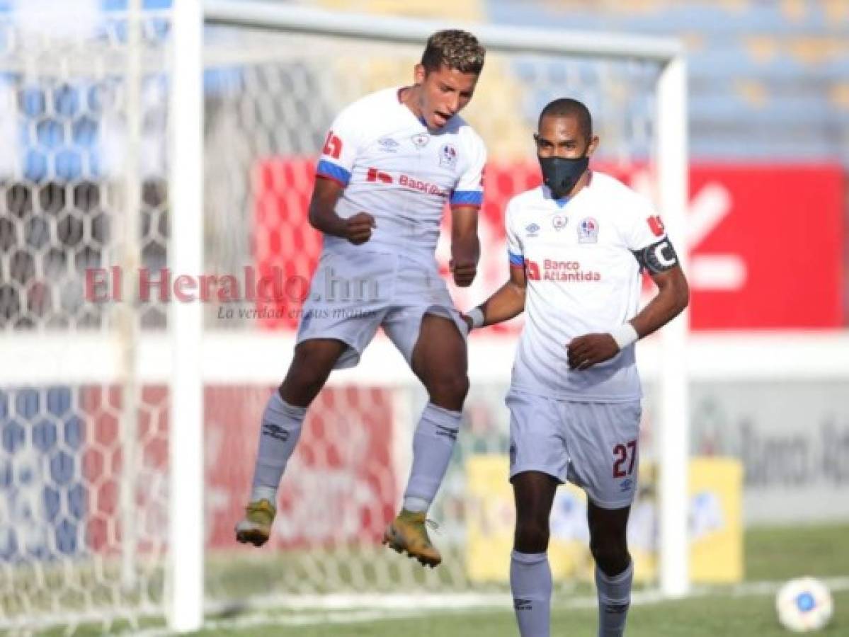 García y Mario Pinto le dieron el triunfo a Olimpia sobre Motagua