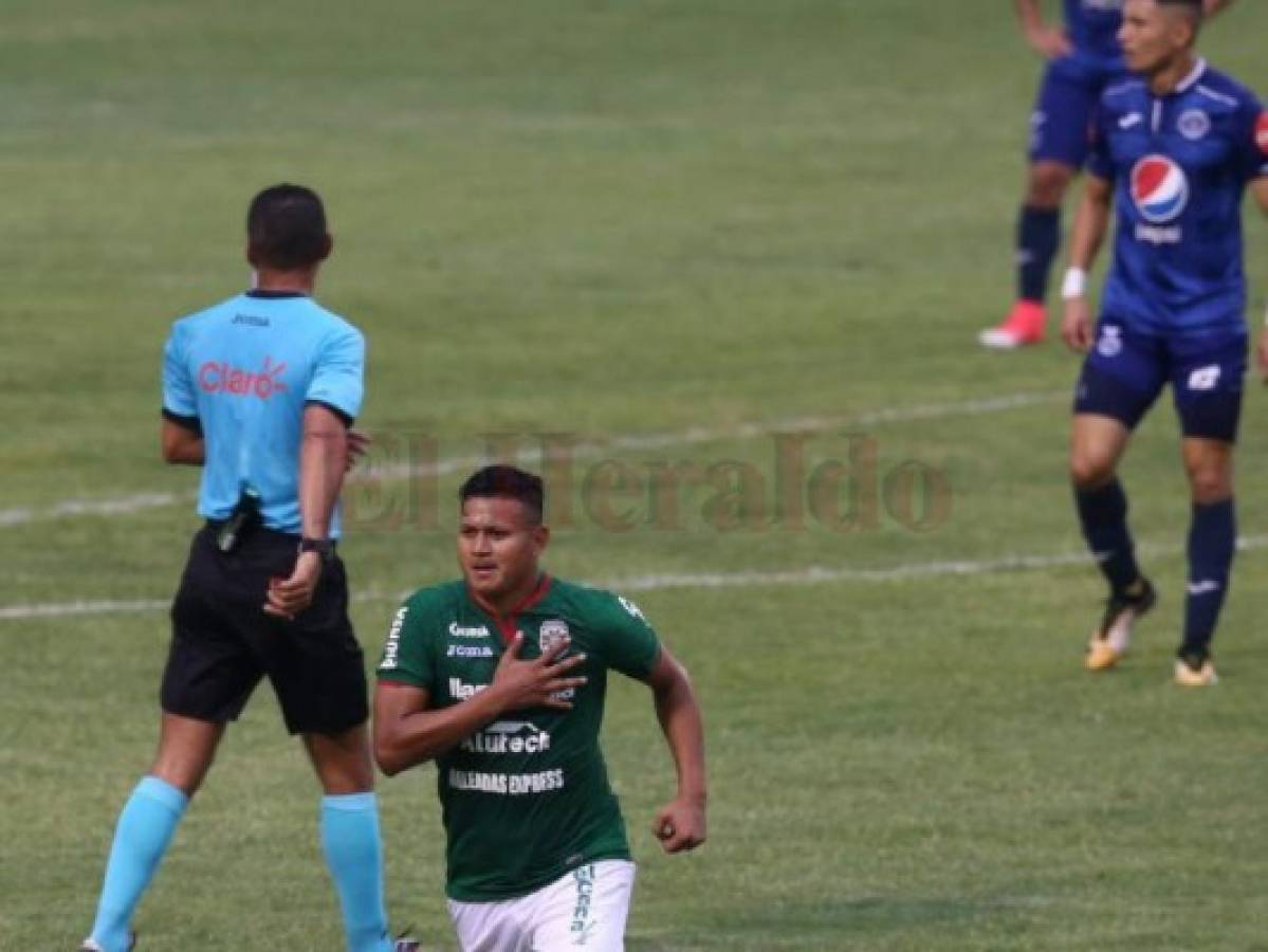 Motagua y Marathón empatan 1-1 en la final de ida y el Verde saca un punto de oro
