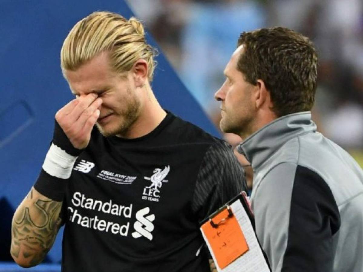 Resonancia revela que Loris Karius sufrió una conmoción cerebral tras el codazo de Ramos