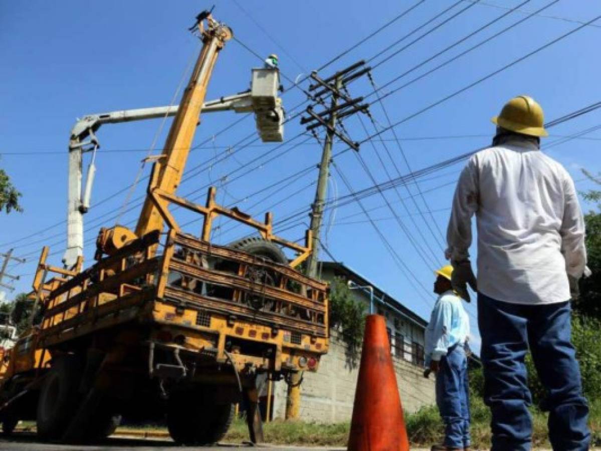 Listado de sectores que no tendrán energía eléctrica este lunes en Honduras
