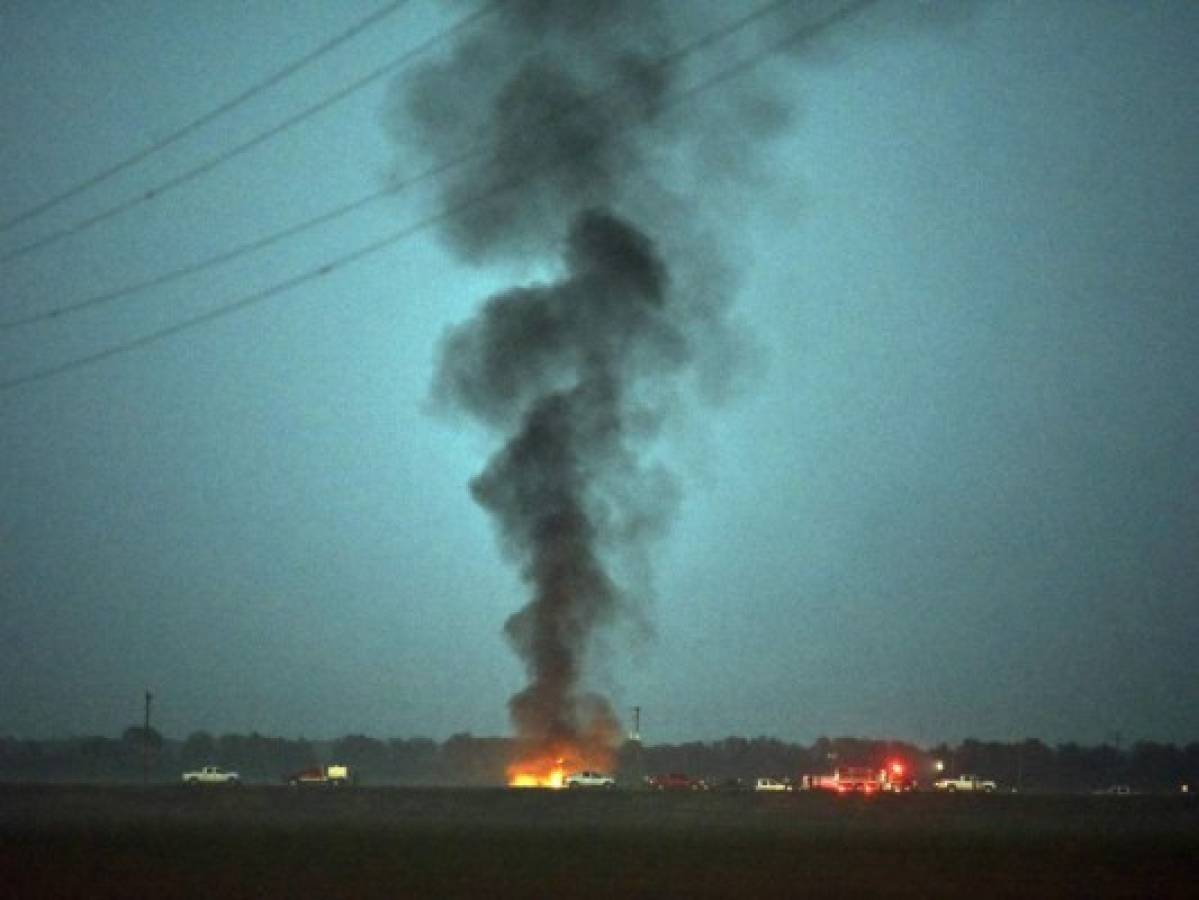 EEUU: 16 muertos en accidente de avión militar en Mississippi