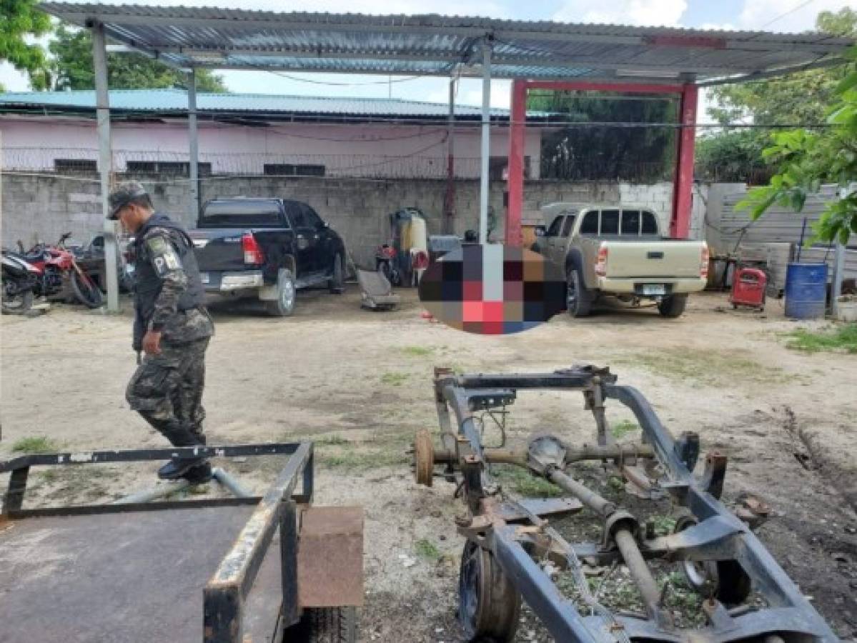 Matan a dueño de taller mecánico y su ayudante en San Pedro Sula