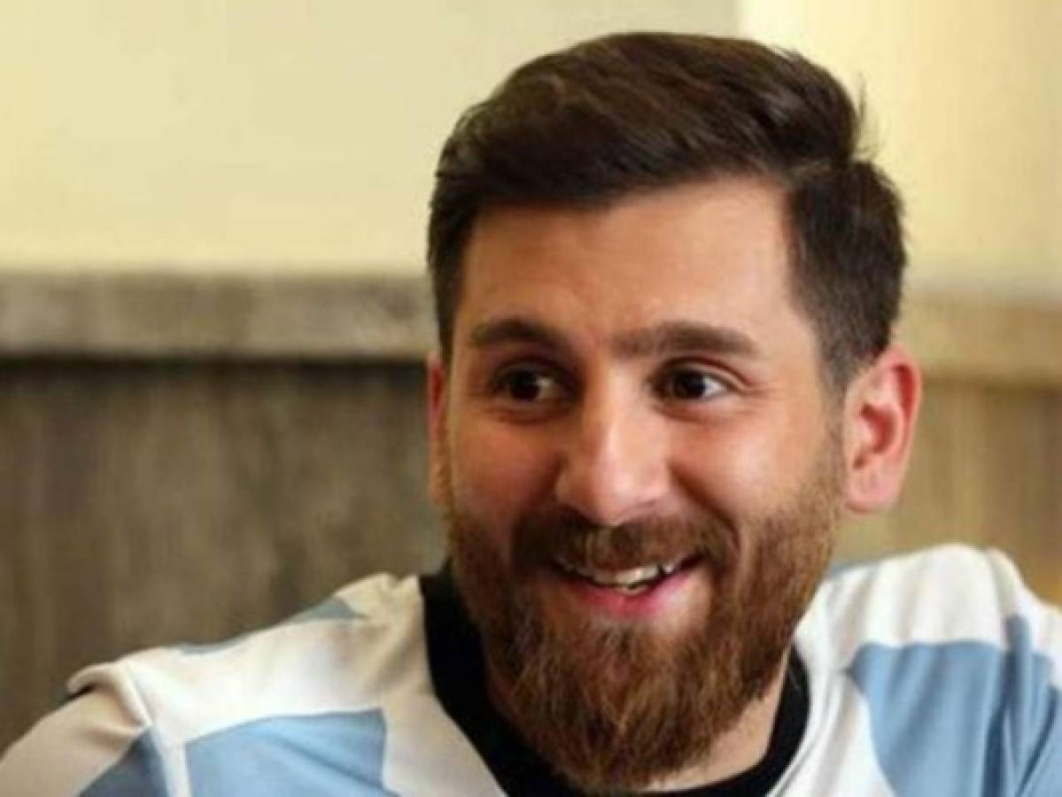 'Gemelo' iraní de Lionel Messi revolucina las redes sociales