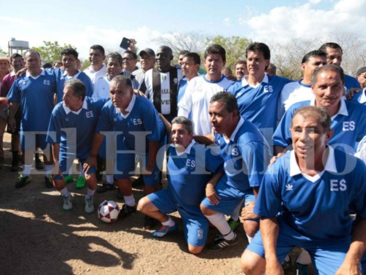 En amistoso exmundialistas de España 82 de Honduras y El Salvador empataron a uno