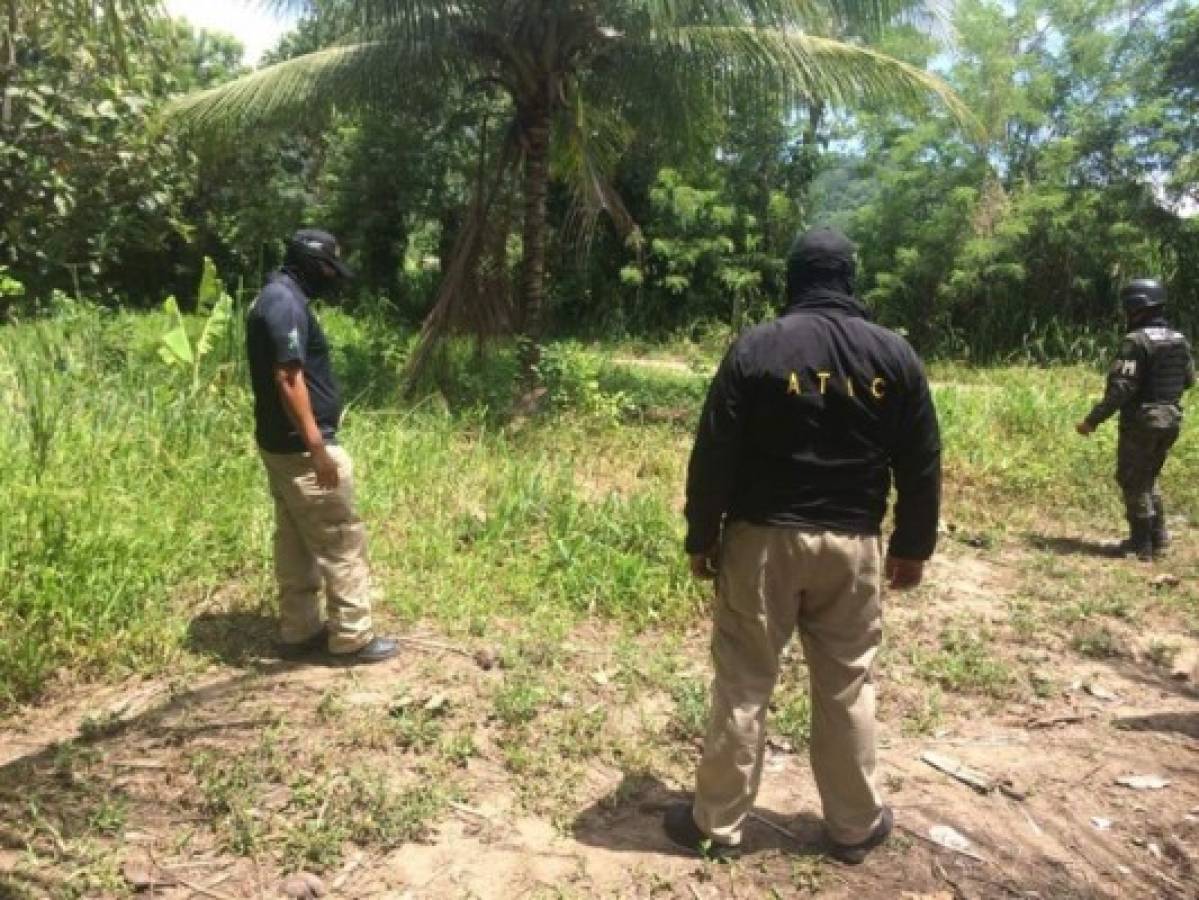 Buscan cementerio clandestino de 'La Banda del Negro' en Choloma