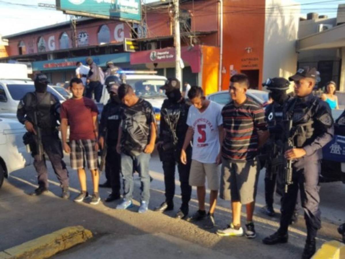 Operativos contra el crimen en varias zonas de Honduras