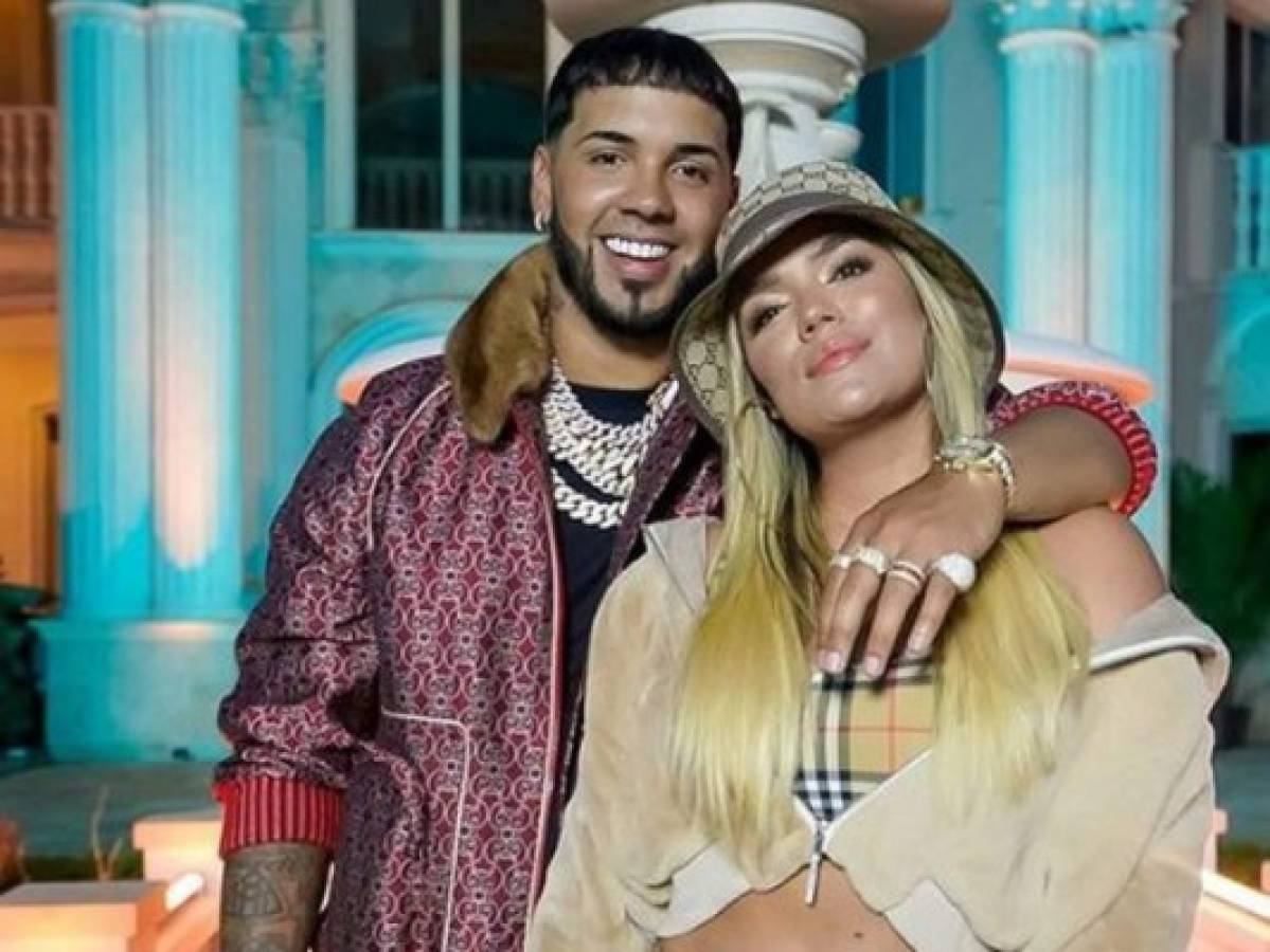 VIDEO: Anuel AA y Karol G desmienten supuesta ruptura amorosa