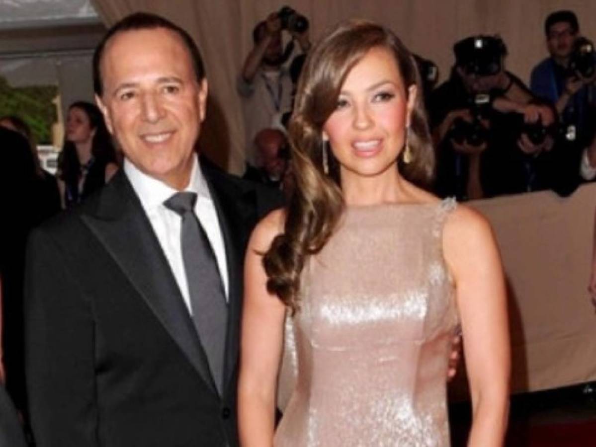 Tommy Mottola sorprende a Thalía con millonario regalo en el Día de la Madre