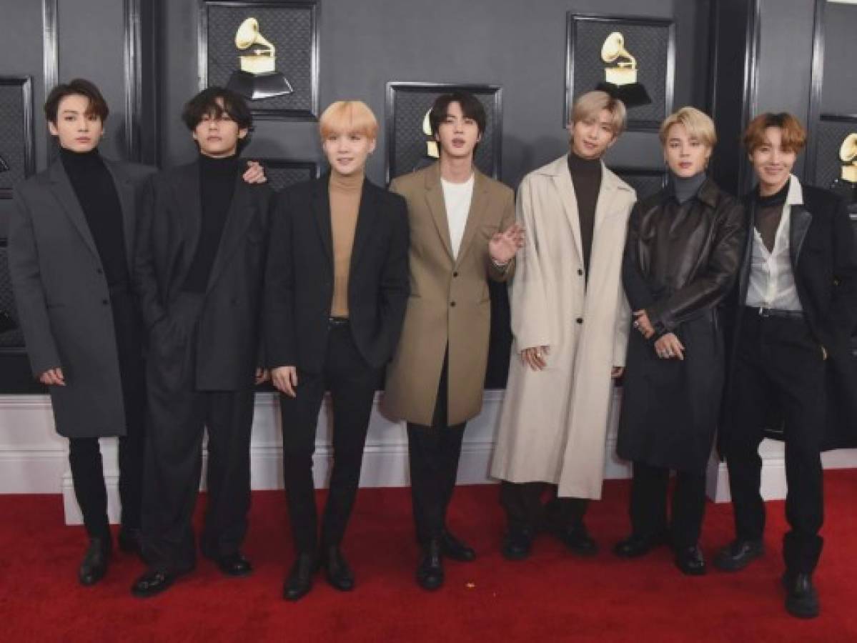 BTS está sin palabras tras primera nominación al Grammy  
