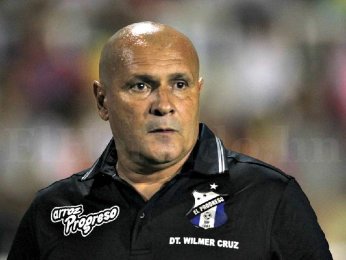 Wilmer Enrique Cruz Paredes, entrenador del Honduras de El Progreso. Foto: Johny Magallanes / Grupo OPSA.