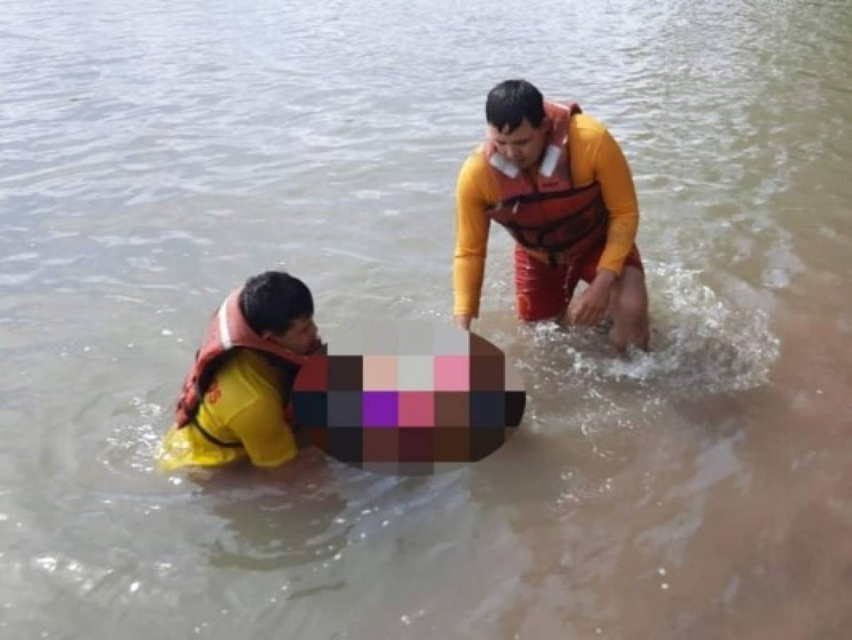 Rescatan cuerpo de niña de nueve años ahogada en el río Ulúa