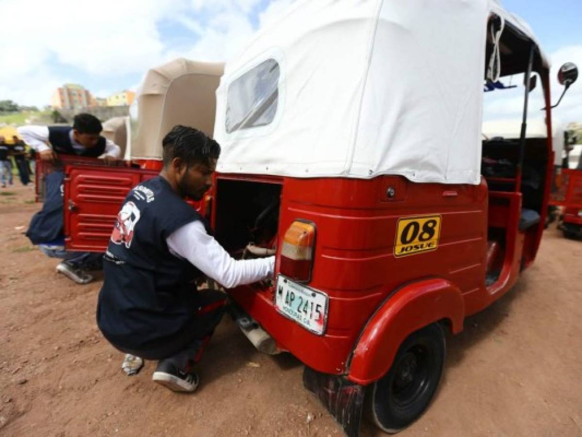 Inicia el registro de las mototaxis en la capital