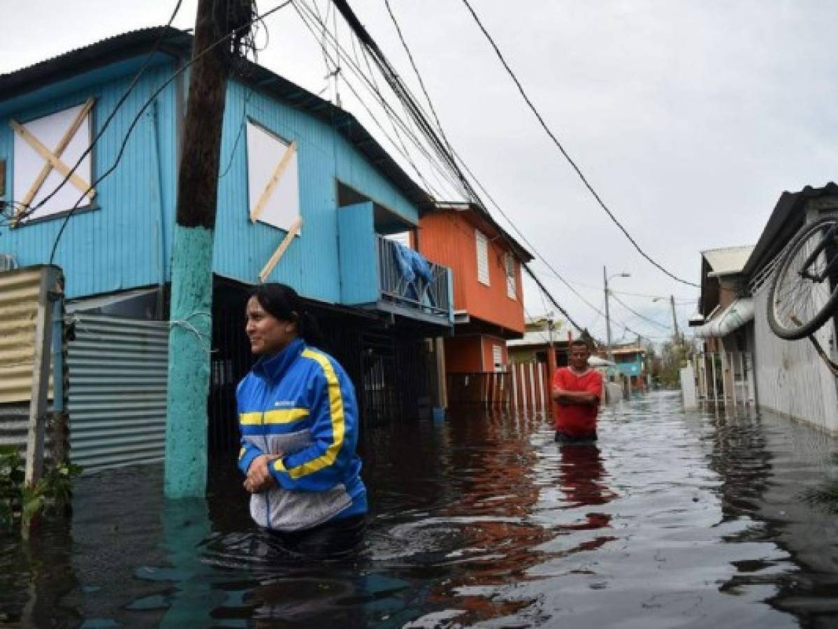 Huracán María extiende inundaciones y daños en República Dominicana
