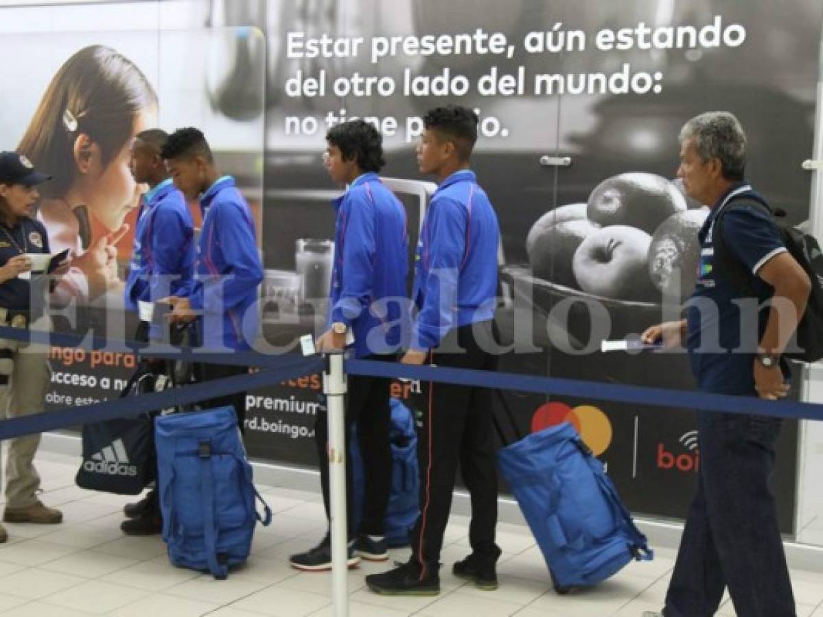 Selección sub-15 de Honduras emprende gira por Estados Unidos
