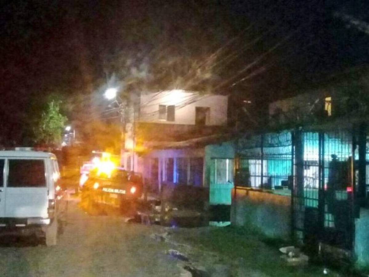 Enfrentamiento entre pandillas dejó tres personas muertas en San Pedro Sula