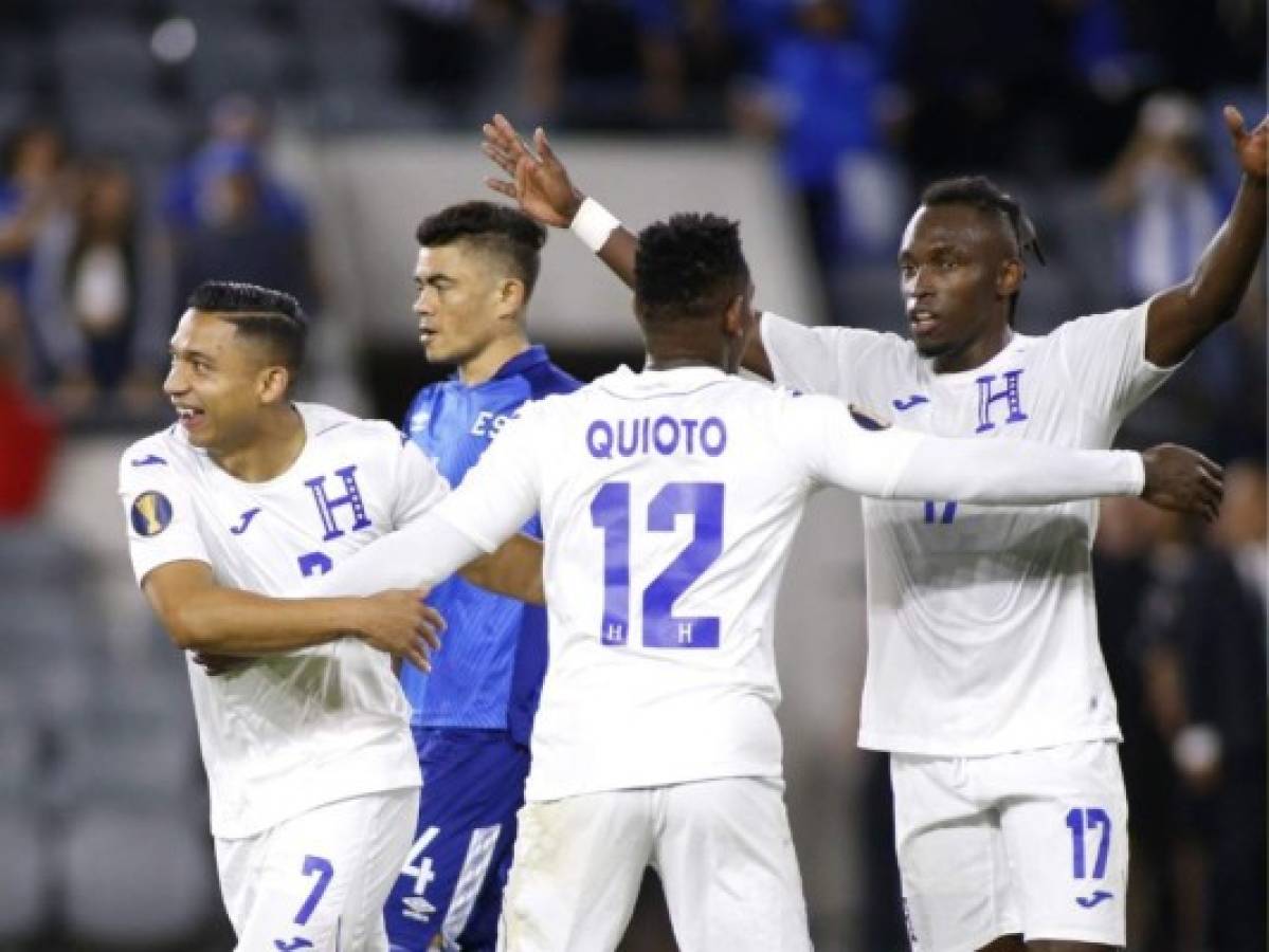 Honduras rompió una racha de cinco años sin ganar en Copa Oro tras golear a El Salvador