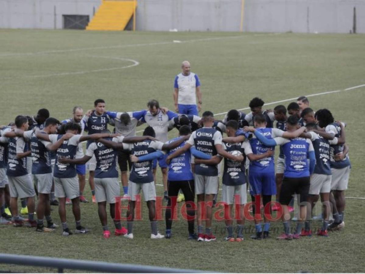 Alegría y novedades en entreno de la Selección Sub-23 de Honduras