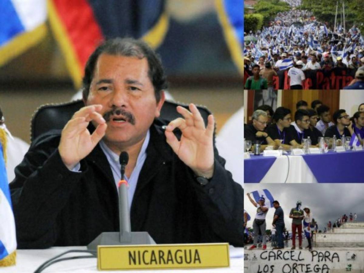 Presidente Ortega culpa a oposición de la destrucción de la economía de Nicaragua