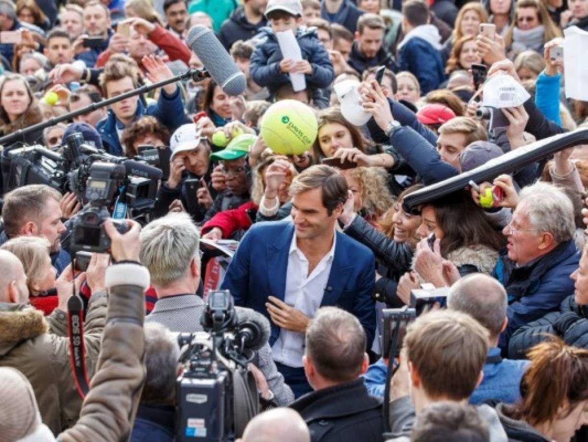 Roger Federer jugará en el Abierto de Madrid tras dos años de ausencia