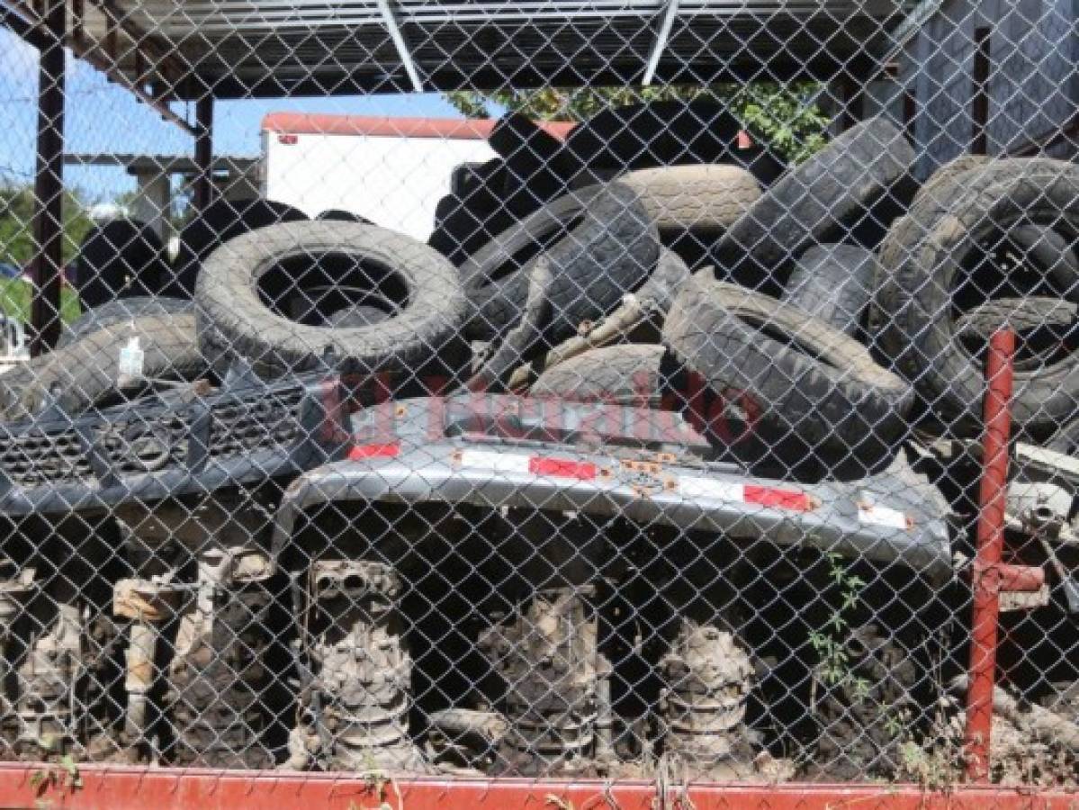 Al descubierto descarado saqueo en Hondutel: Rapiña con piezas de carros y combustible