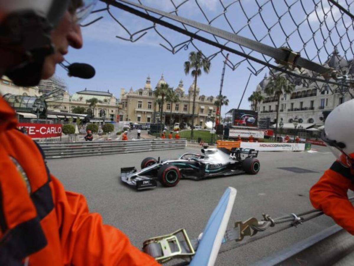 Lewis Hamilton, el más rápido en prácticas del GP de Mónaco