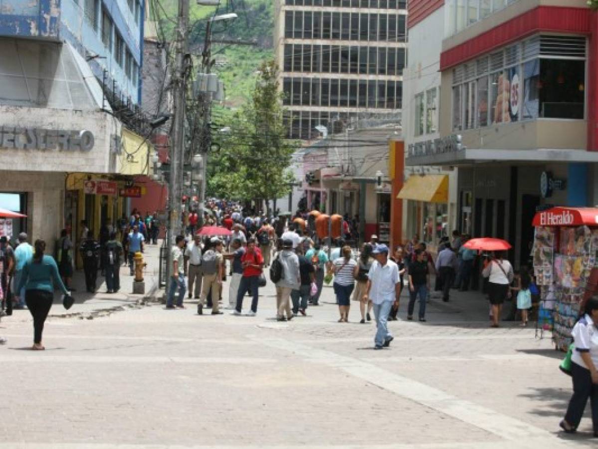 Por iniciar las obras en el paseo Liquidámbar en el centro de la capital de Honduras