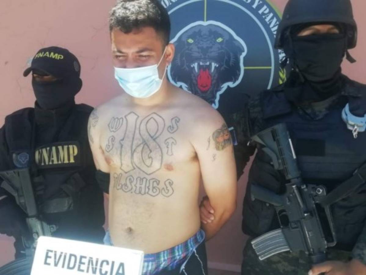 Capturan a 'El Tímido', supuesto cabecilla de la pandilla 18