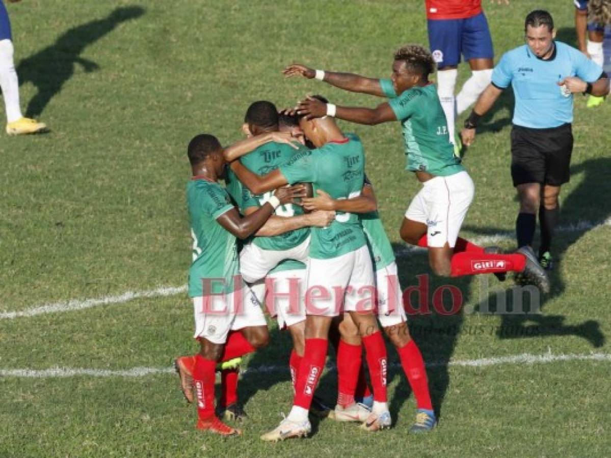 Marathón gana 3-1 al Olimpia en la ida de la final de grupos