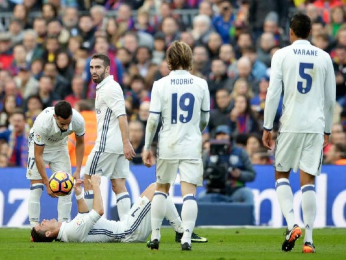 Sergio Ramos empata para Real Madrid el clásico contra el Barcelona sobre la hora en el Camp Nou