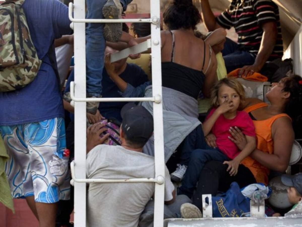 México comienza a retener a migrantes que viajan en La Bestia