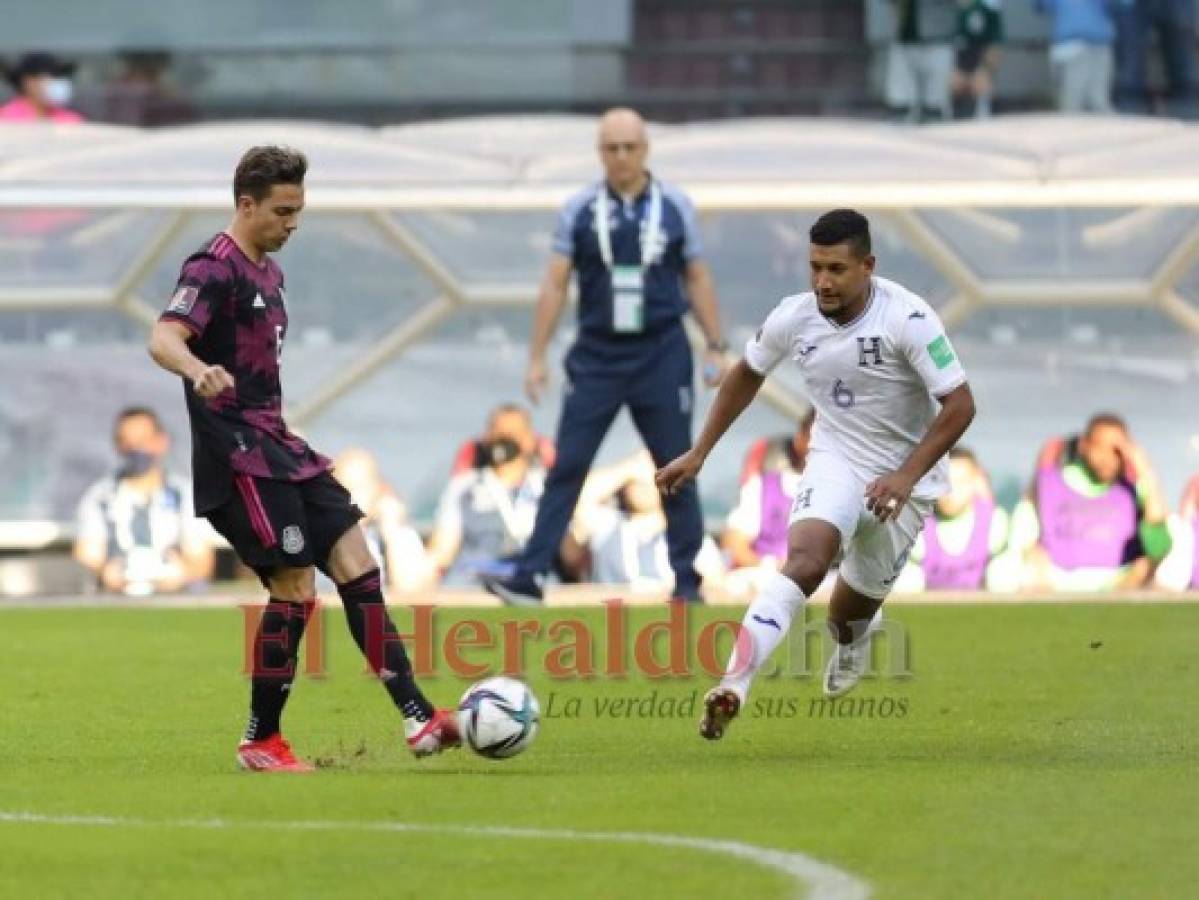 Honduras cae goleada 3-0 ante México en el Azteca y se complica rumbo a Qatar