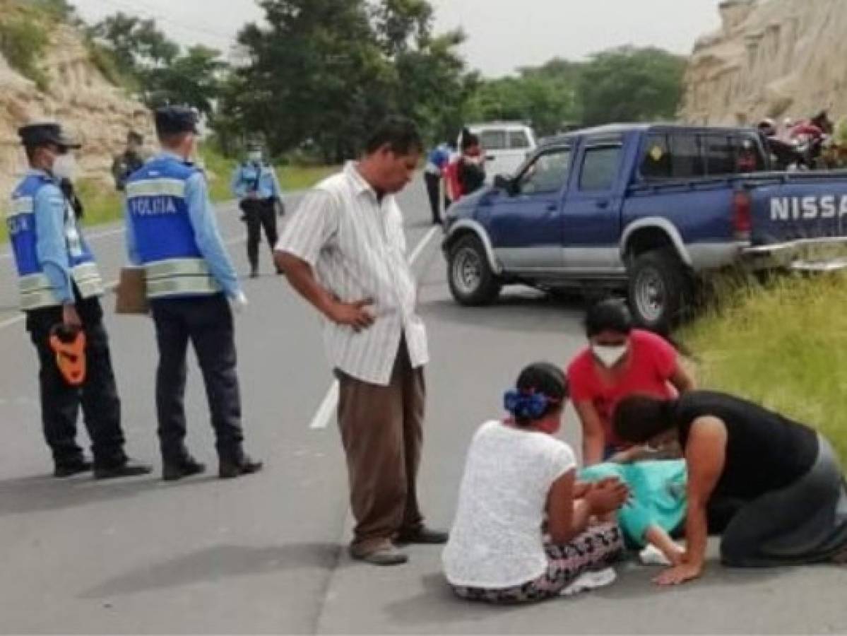 Muere maestra, segunda víctima de accidente vial en la carretera a Olancho