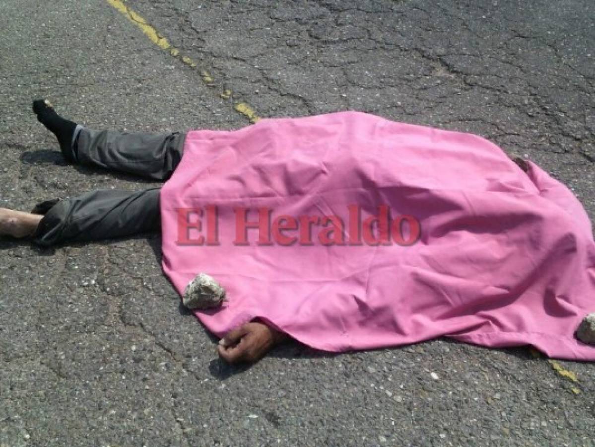 Hombre muere atropellado en carretera salida a Danlí a inmediaciones de colonia Villa Nueva