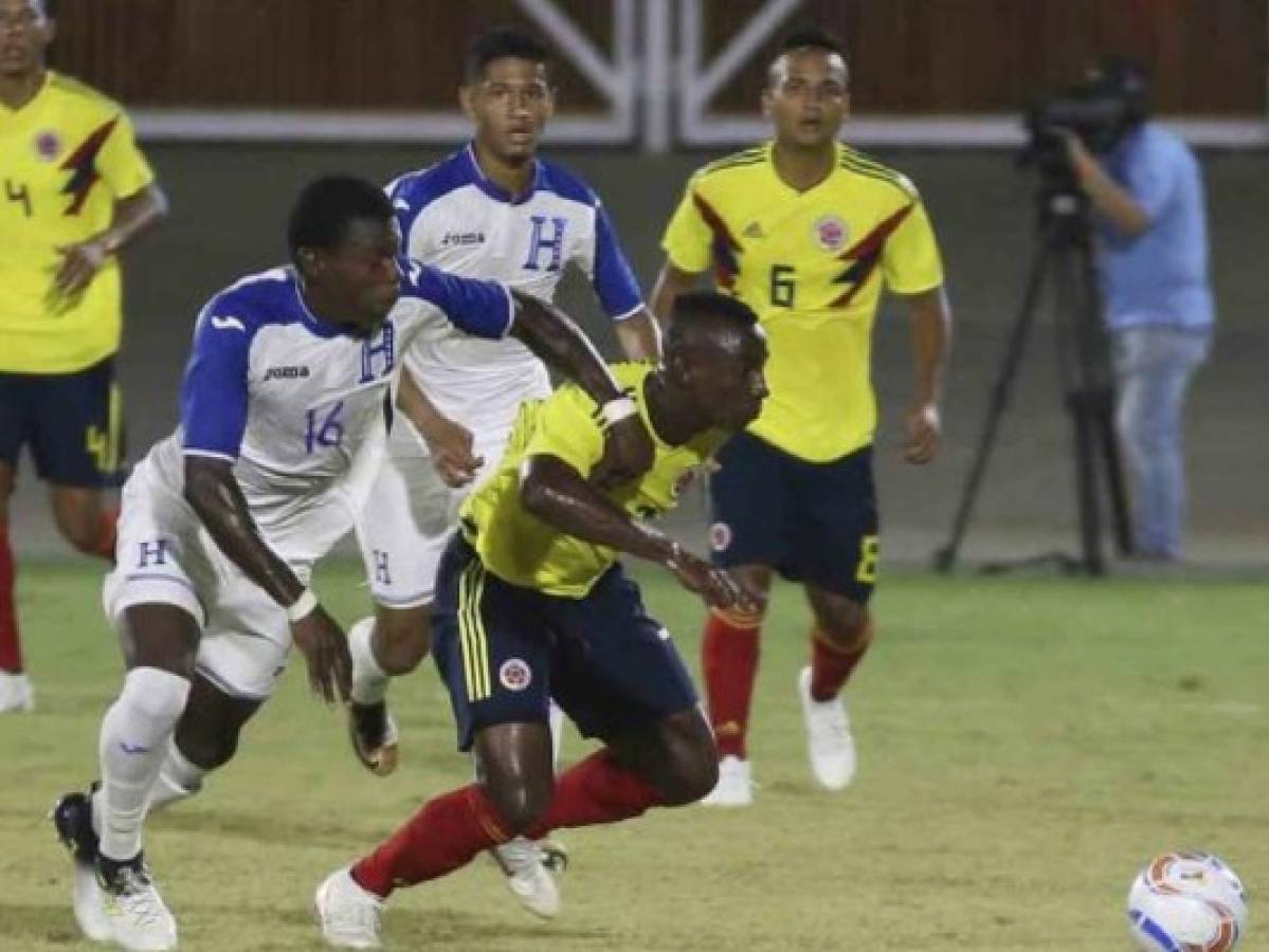 Honduras empató 1-1 con Colombia en el fútbol de los Juegos Centroamericanos y del Caribe