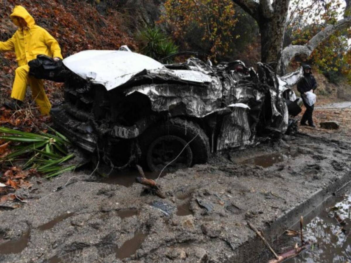 Trece muertos debido a aludes de lodo en California