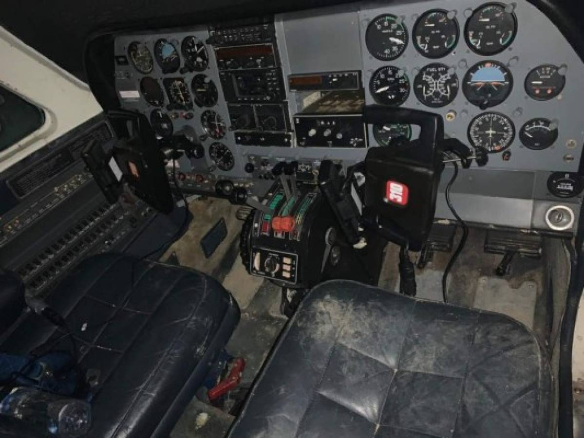 Interceptan avioneta cargada con supuesta cocaína en La Mosquitia