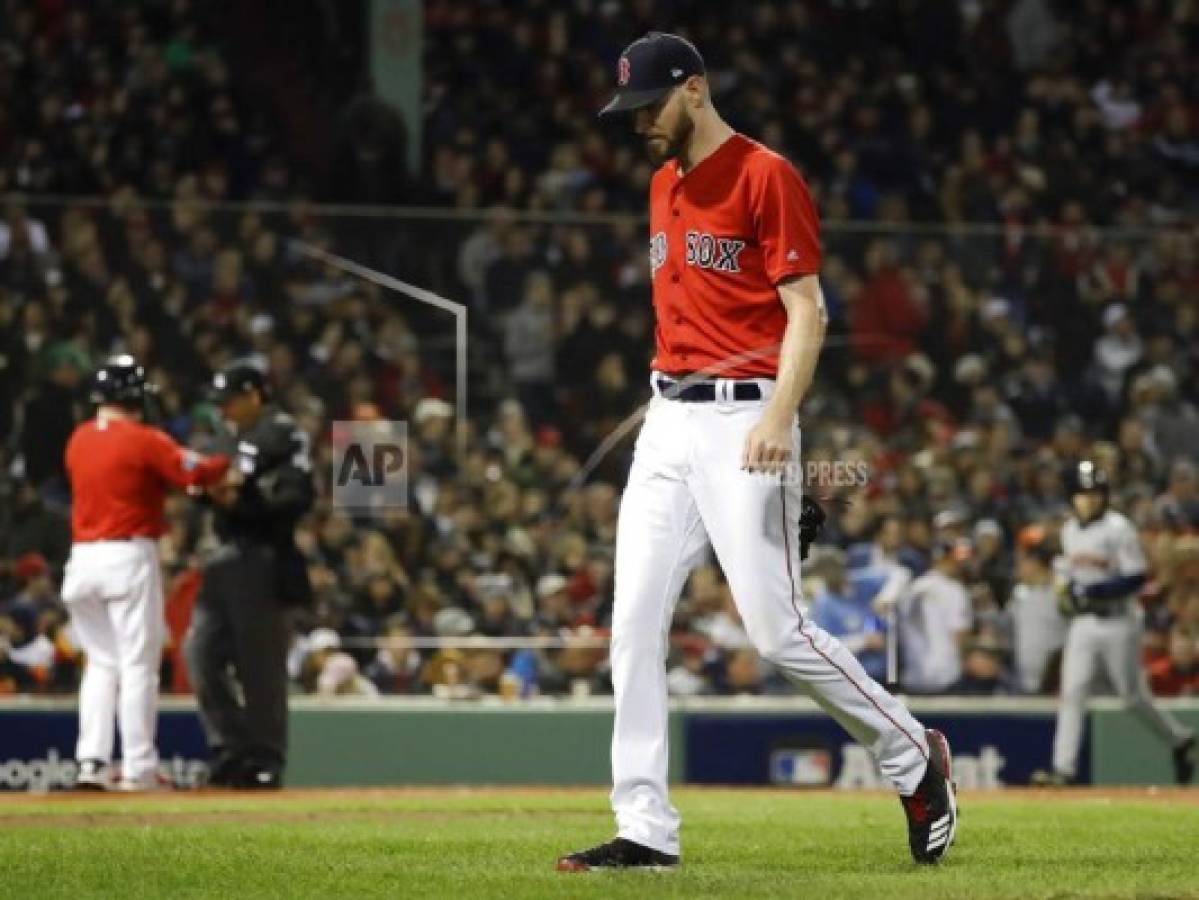 Chris Sale, lanzador de Medias Rojas, recibe alta en hospital